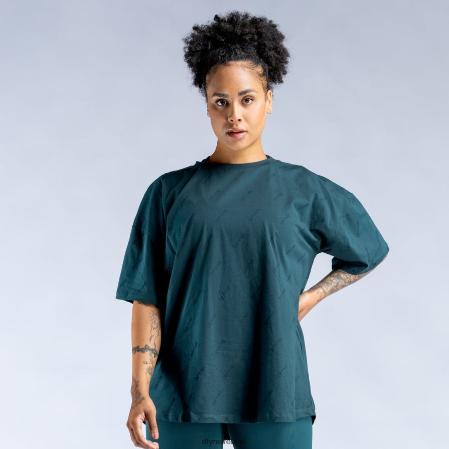 Dfyne Tops Dark Green Revive Signature Oversized T T0TJT51